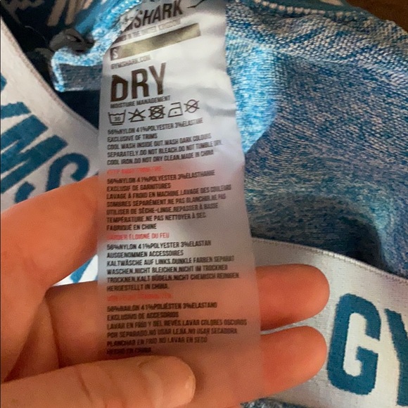 Gymshark blue S cropped leggings - Picture 6 of 6